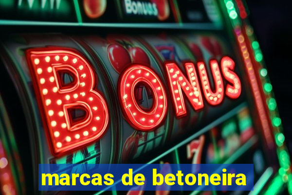 marcas de betoneira